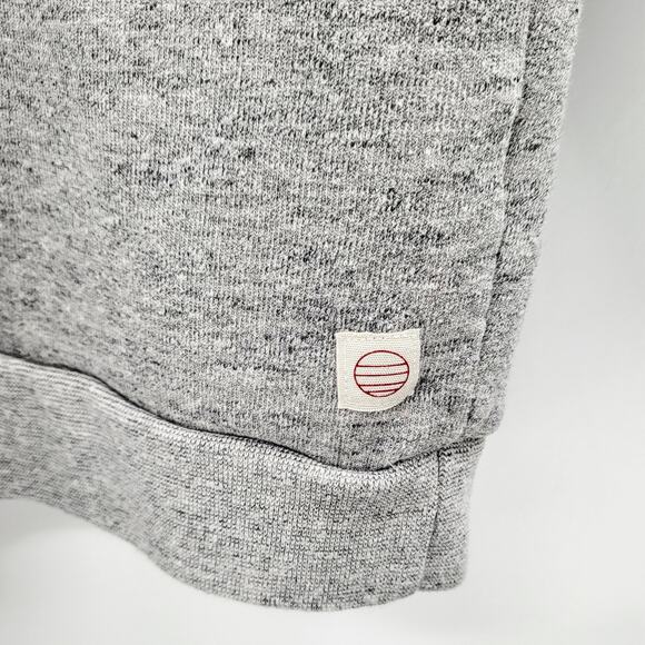 Marine Layer YouTube Play Button Dinosaur Gray Sherpa Crewneck Sweatshirt Size L - Picture 4 of 8